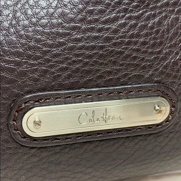 Cole Haan Pebbed leather Satchel/ Tote - Picture 6 of 13